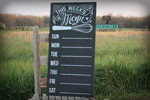 Load image into Gallery viewer, Kitchen Menu Chalkboard, 12x24