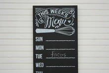 Load image into Gallery viewer, Kitchen Menu Chalkboard, 12x24