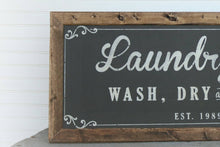 Load image into Gallery viewer, Laundry Room Sign