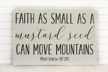 Load image into Gallery viewer, bible verse wall decor wood sign