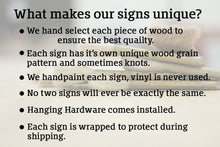 Load image into Gallery viewer, Always Kiss Your Lineman Goodnight Square Wood Sign