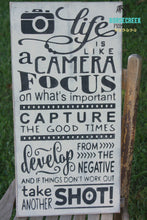 Load image into Gallery viewer, Life is Like a Camera