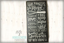 Load image into Gallery viewer, Our Family Recipe