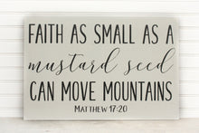 Load image into Gallery viewer, bible verse wall decor wood sign
