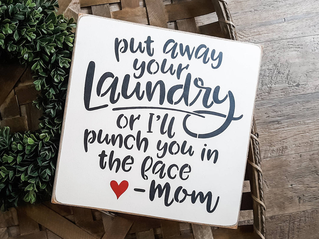 Put Away Your Laundry