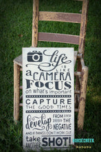 Load image into Gallery viewer, Life is Like a Camera
